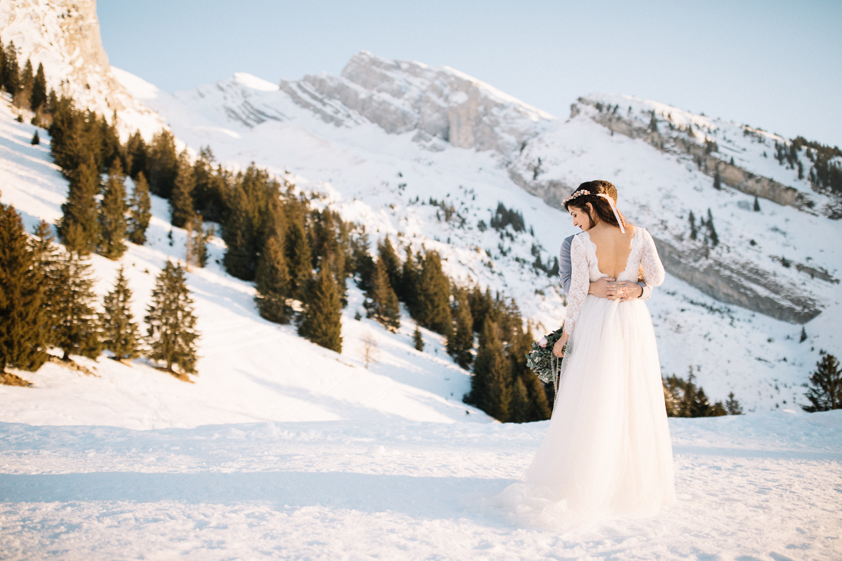 Robe best sale mariage hiver