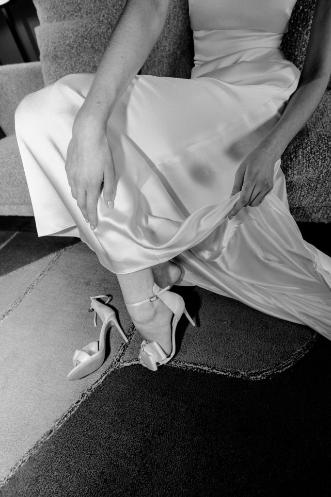 Switzerland wedding, alps, luxury wedding, bridal gown, shoes